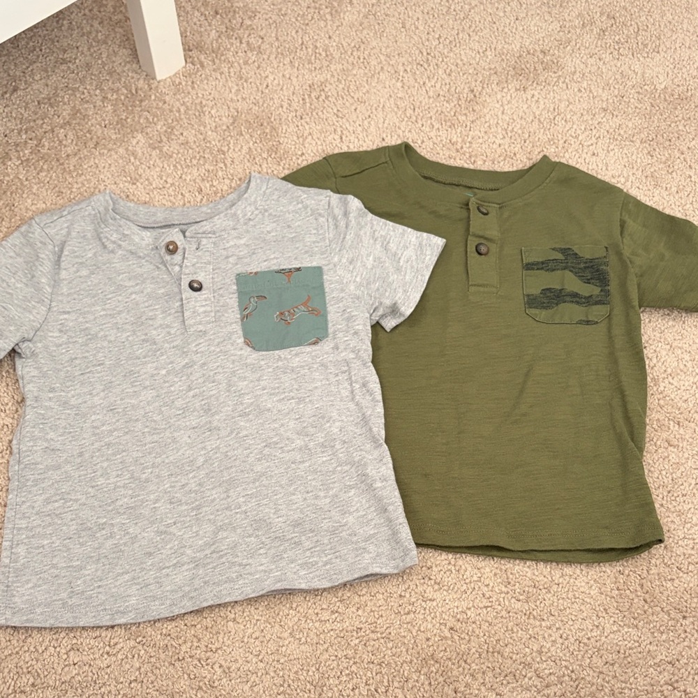 Garanimals Green and Gray Kids' T-Shirts